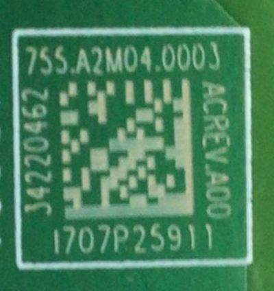 FUENTE PARA  MONITOR DELL / NUMERO DE PARTE 755.A2M04.0003 / 748.A2M11.0010 / L7277-10 / 34220462 / I707P25911 / PANEL W270HIAP1 / MODELO U2719DT - Imagen 2